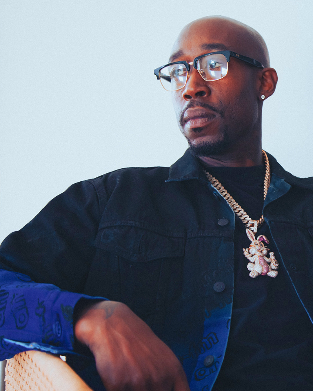 LEVI'S "BLACK & BLUE" TRUCKER JACKET