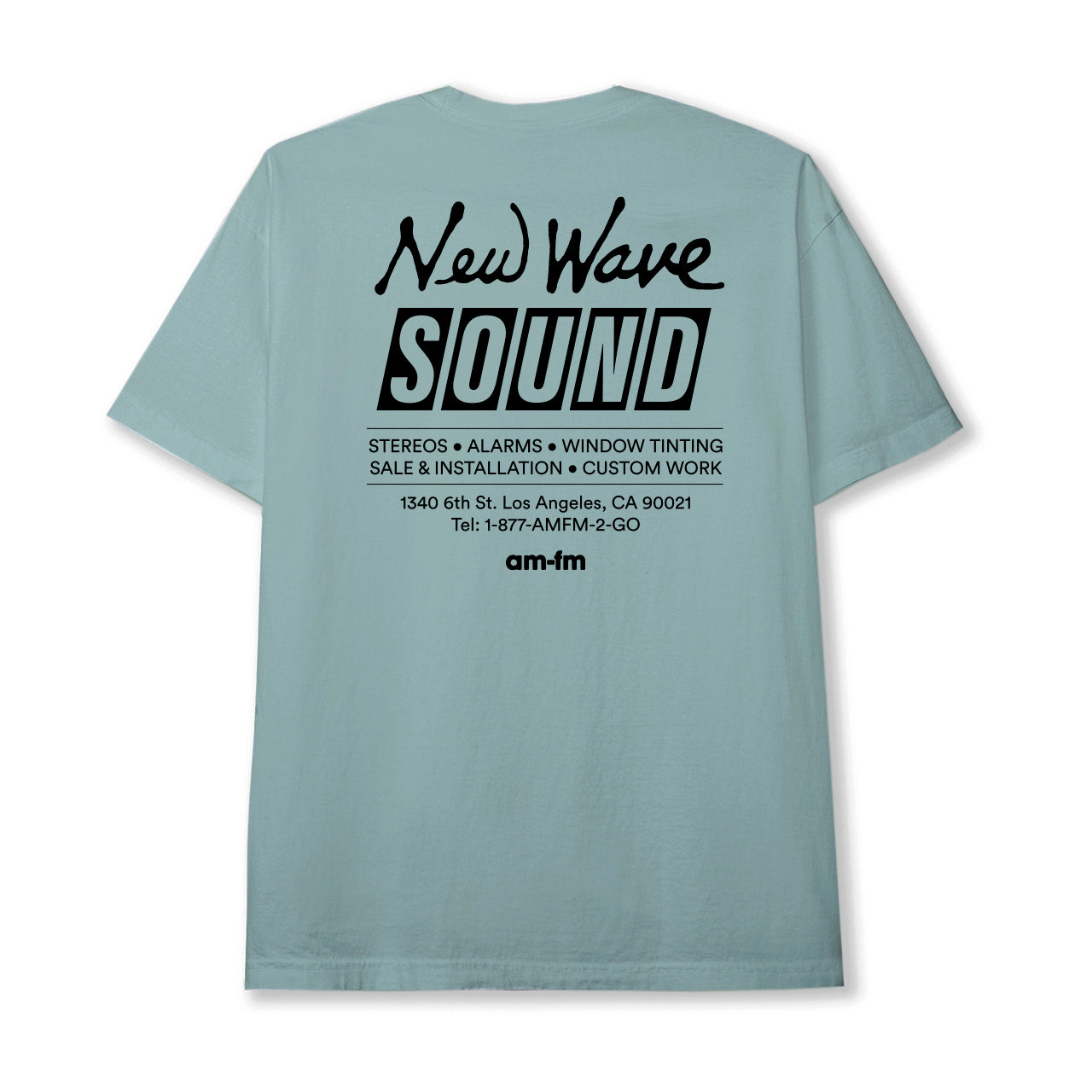 NEW WAVE TEE - ATLANTIC GREEN