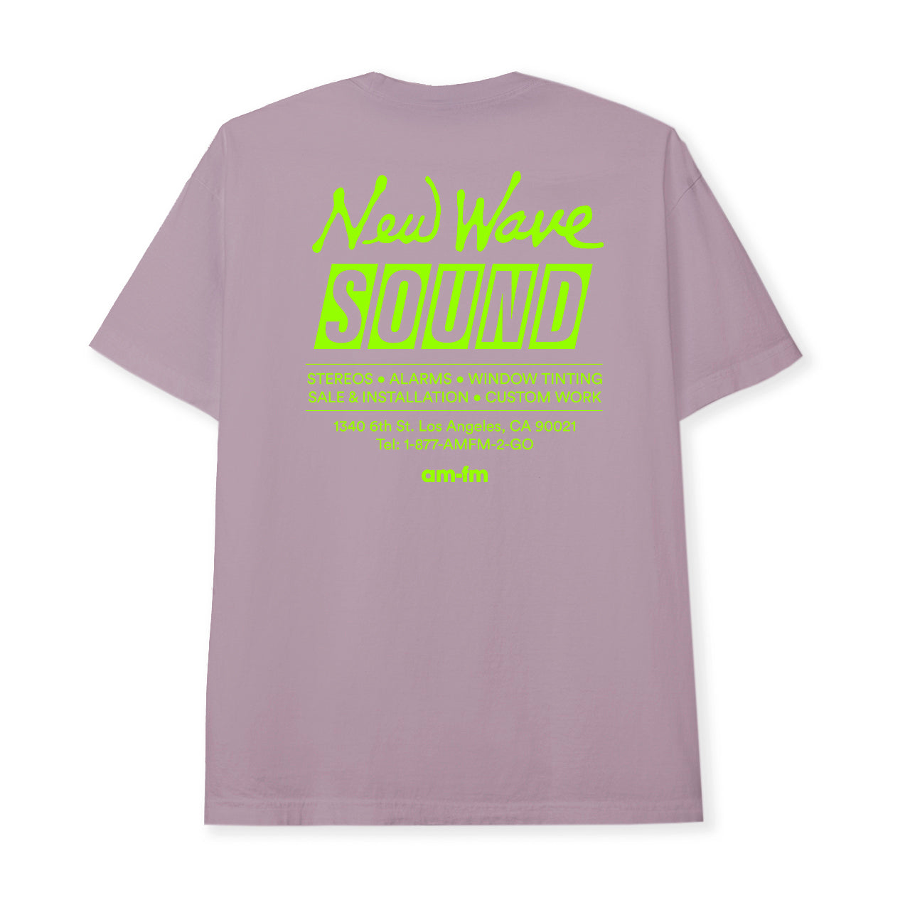 NEW WAVE TEE - MAUVE