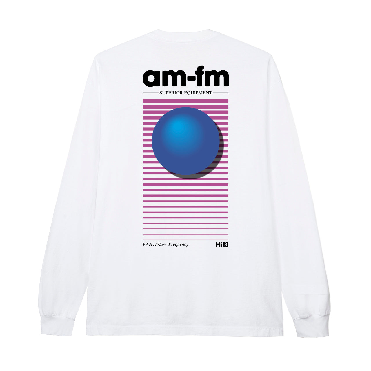 ORB L/S TEE - WHITE – amfmequipment