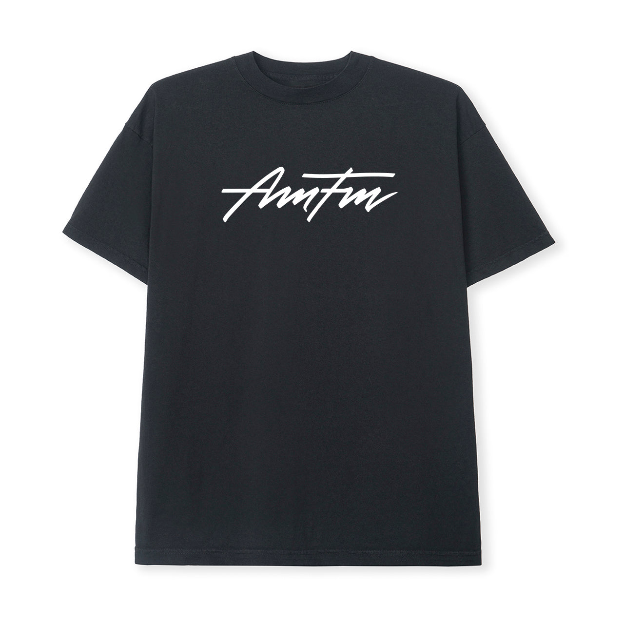 SCRIPT TEE - BLACK