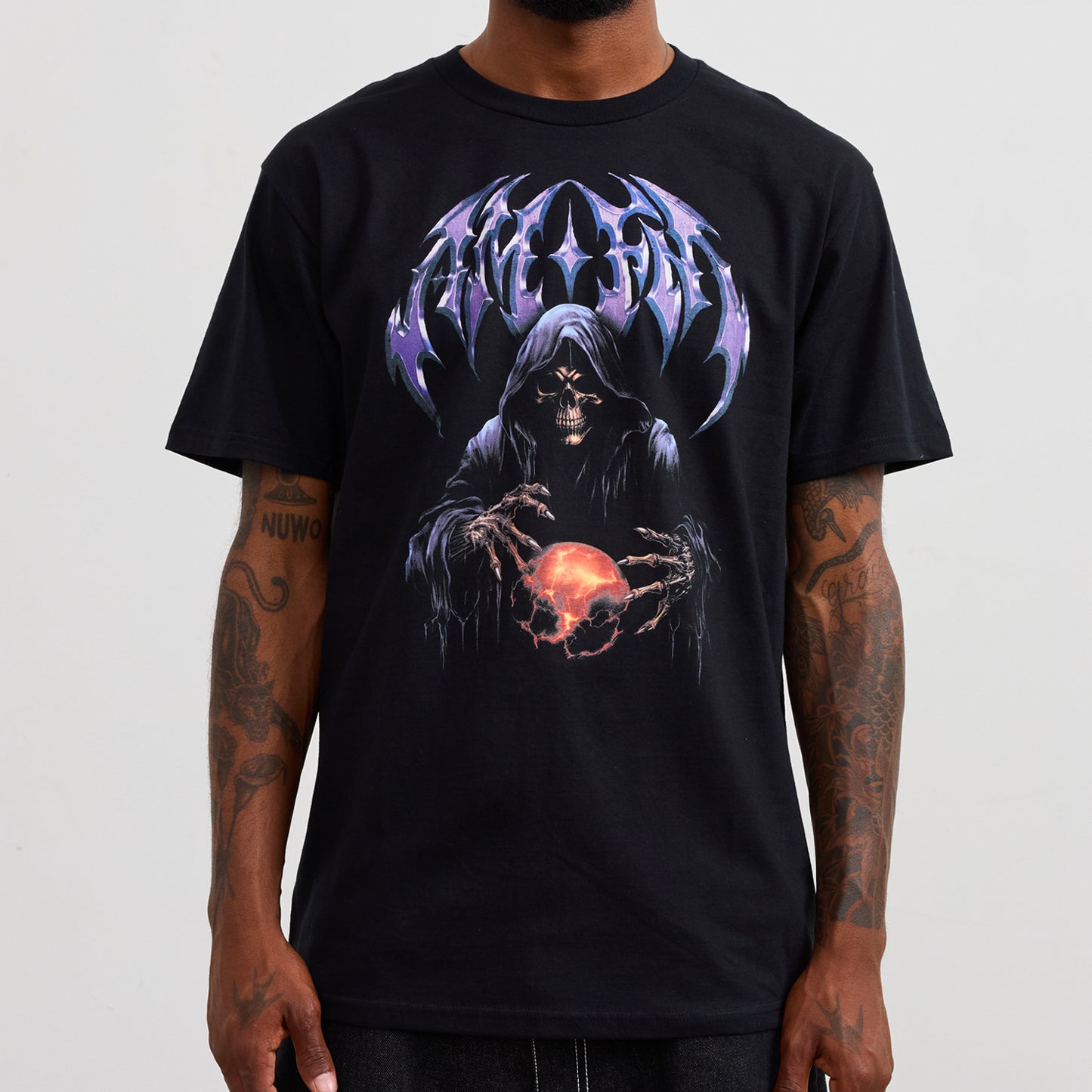 TIME'S UP TEE - BLACK