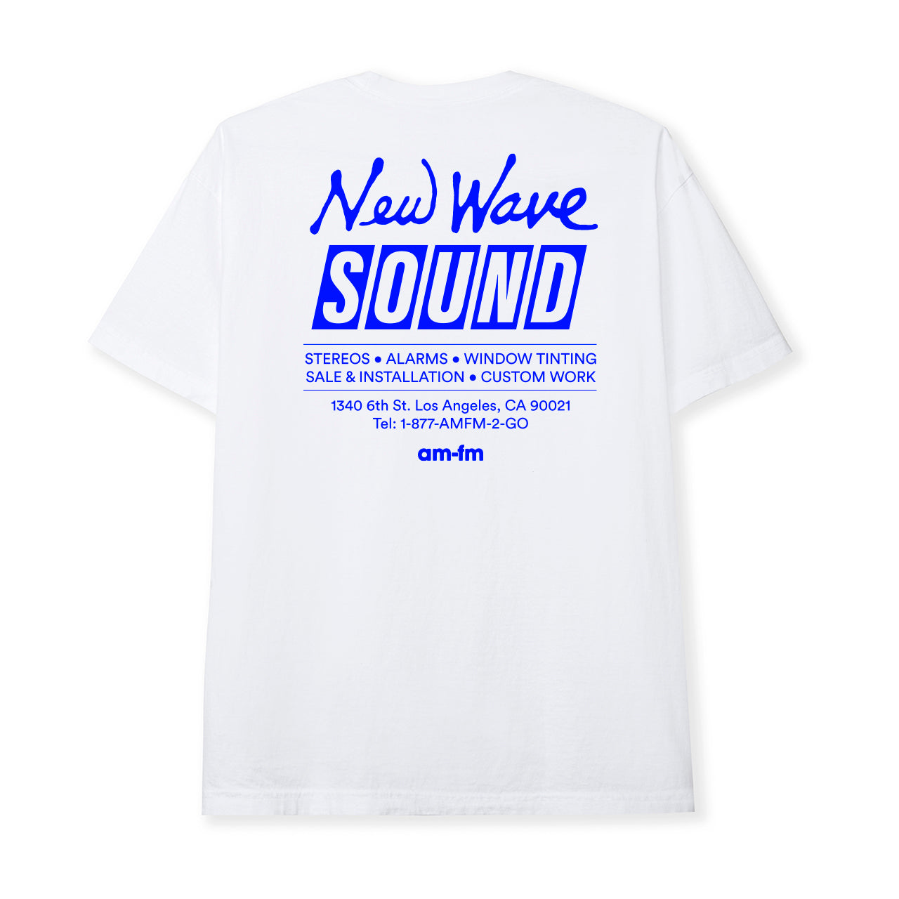 NEW WAVE TEE - WHITE