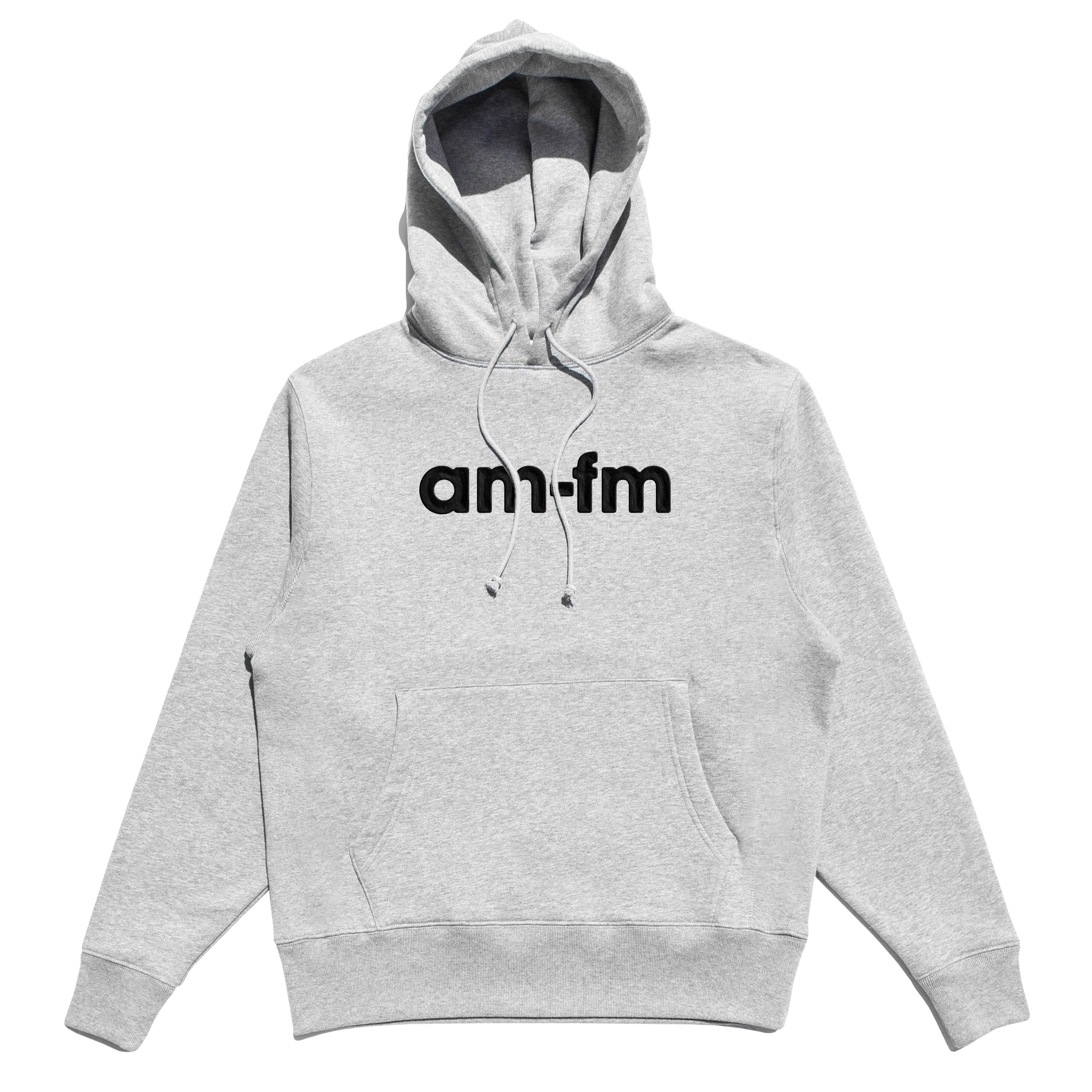 EMBROIDERED OG LOGO HOODIE - GREY